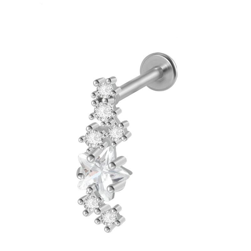 Labret aus TITAN mit Sternschnuppe